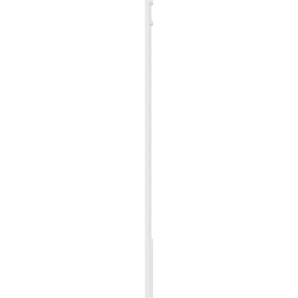 Ekena Millwork Fluted PVC Pilaster w/Decorative Capital & Base, 5"W x 72"H x 2"P - PILP05X072FL02-2