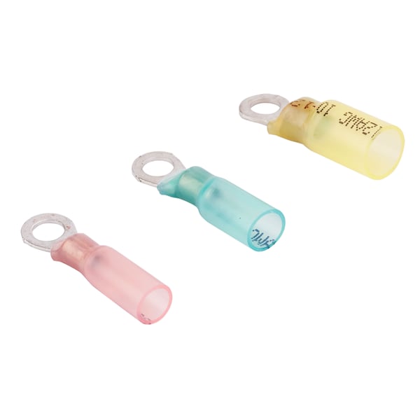 Sea-Dog 429256H-1 Terminal de Anillo de Nylon 12-10 Ga Tamaño de Anillo 1/4" (6) - 429256H-1