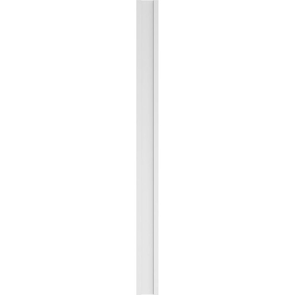 Ekena Millwork Flat Panel PVC Pilaster w/Standard Capital & Base, 9"W x 120"H x 2"P - PILP09X120FP01-2