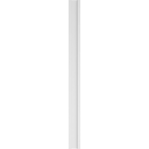 Ekena Millwork Plain PVC Pilaster w/Standard Capital & Base, 8"W x 102"H x 2"P - PILP08X102SM01-2