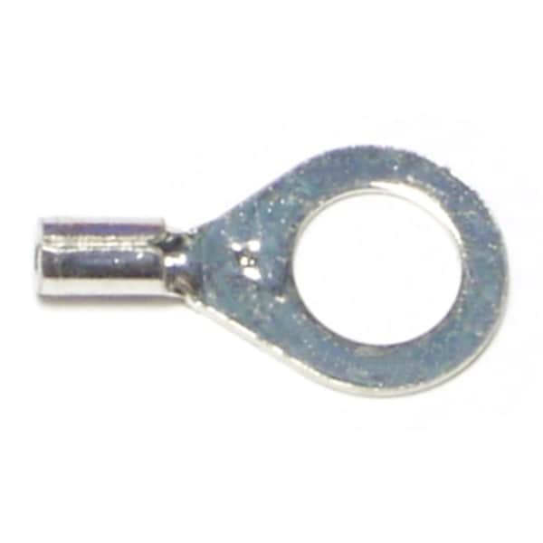 Terminales de anillo sin aislar de 16 a 14 calibre x 3/8" de Midwest Fastener, paquete de 10 - 66982