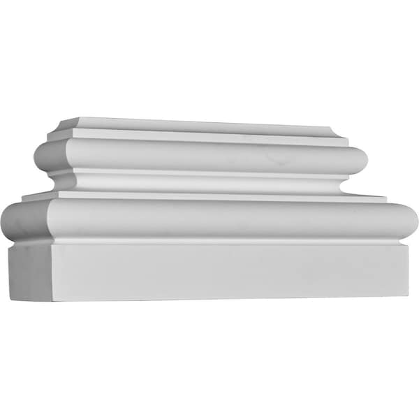 Ekena Millwork 21 1/4"W x 9"H x 5 5/8"P Traditional Base - BASE21X09X05TR