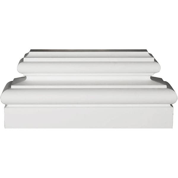 Ekena Millwork 21 1/4"W x 9"H x 5 5/8"P Traditional Base - BASE21X09X05TR