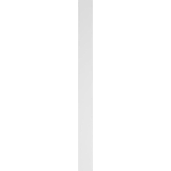 Ekena Millwork Two Equal Raised Panel PVC Pilaster w/Decorative Capital & Base, 5"W x 60"H x 2"P - PILP05X060DRP02-2