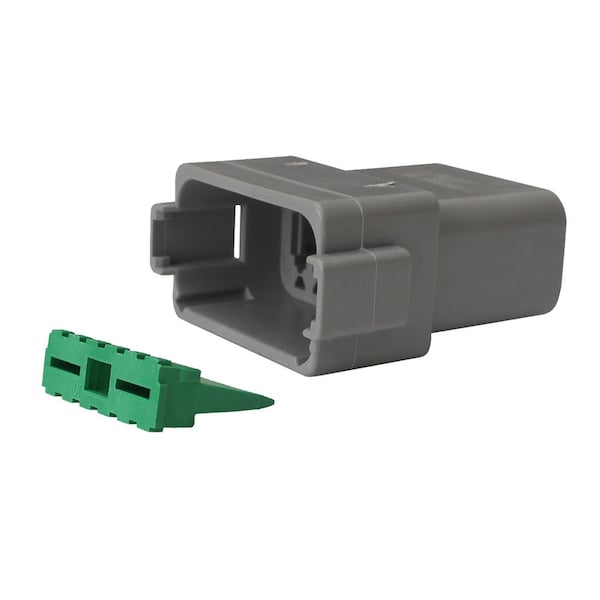 Kit de bloqueo de cuña Pacer Deutsch DT Receptacle - 12 posiciones - Paquete de 5 - TDT04-12P-5