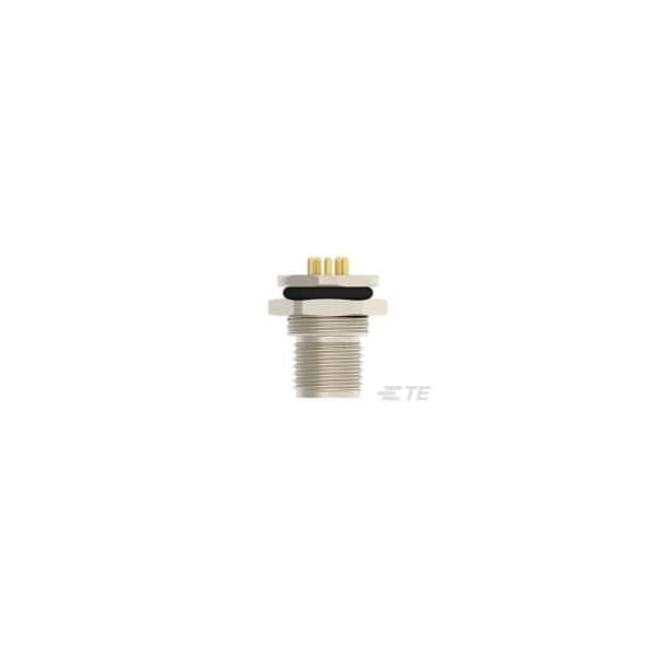 Te Connectivity M12 Macho de Montaje Trasero L 4P+Pe Soldadura Pcb - T4140L12051-000