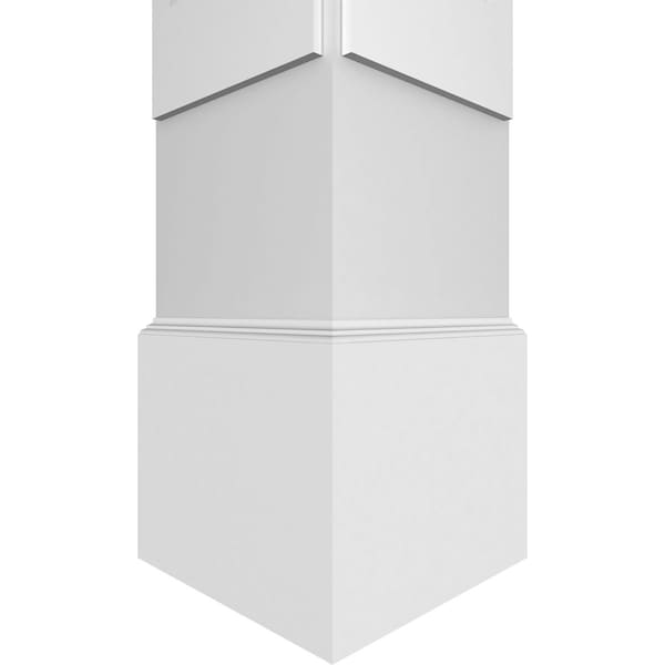 Ekena Millwork Craftsman Classic Square Non-Tapered San Antonio Mission Style Fretwork Column - CC0808ENSADCSCS