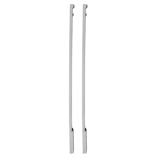 Ekena Millwork 8"W x 100"H x 2 3/4"D with 14" Attached Plinth, Fluted Pilaster (each) - PIL08X100X02
