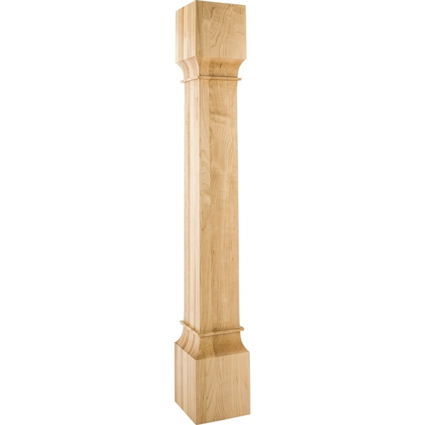 Hardware Resources 6" Wx6"Dx42"H Alder Square Post - P35-6-42-ALD