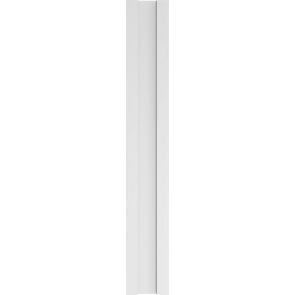 Ekena Millwork Flat Panel PVC Pilaster w/Standard Capital & Base, 7W x 48H x 2P, PR - PILP07X048FP01-2