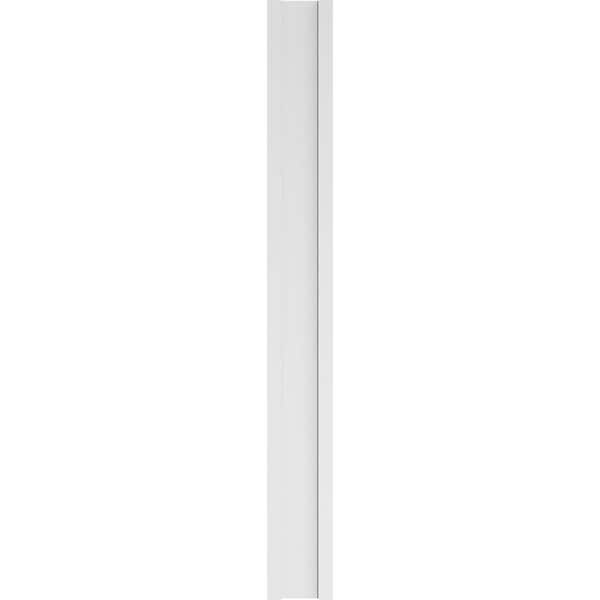 Ekena Millwork Flat Panel PVC Pilaster w/Standard Capital & Base, 9W x 82H x 2P, PR - PILP09X082FP01-2