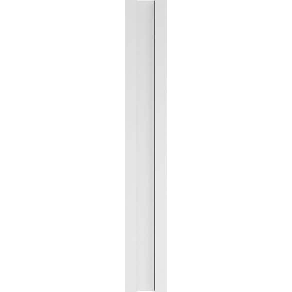 Ekena Millwork Raised Panel PVC Pilaster w/Decorative Capital & Base, 7"W x 48"H x 2"P - PILP07X048RP02-2
