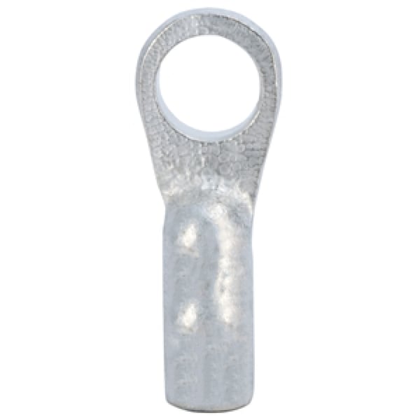 Terminal de batería rápido, recto, 1/0 GA, 5/16", cobre estañado, paquete de 50 - 4810-050E