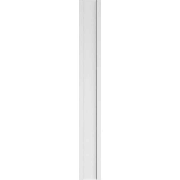 Ekena Millwork Flat Panel PVC Pilaster w/Standard Capital & Base, 10W x 82H x 2P, PR - PILP10X082FP01-2