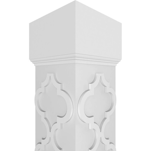 Ekena Millwork Craftsman Classic Square Non-Tapered Large Marrakesh Fretwork Column - CC1008ENMKLMIMI