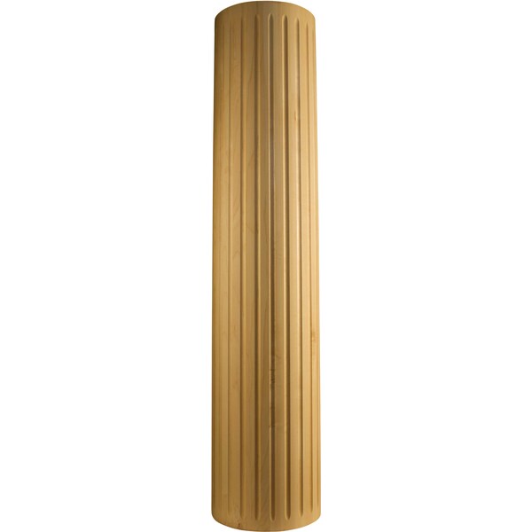 Osborne Wood Products 57 1/4 x 7 1/2 Fluted Column in Mahogany - 16042MH