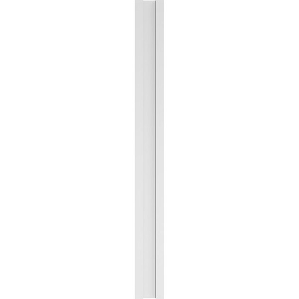 Ekena Millwork Plain PVC Pilaster w/Decorative Capital & Base, 7"W x 72"H x 2"P - PILP07X072SM02-2