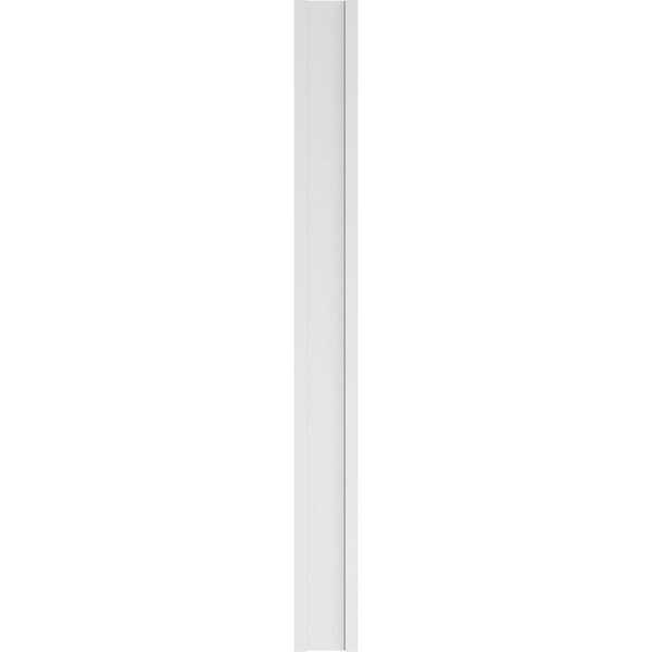 Ekena Millwork Two Equal Raised Panel PVC Pilaster w/Decorative Capital & Base, 10"W x 102"H x 2"P - PILP10X102DRP02-2