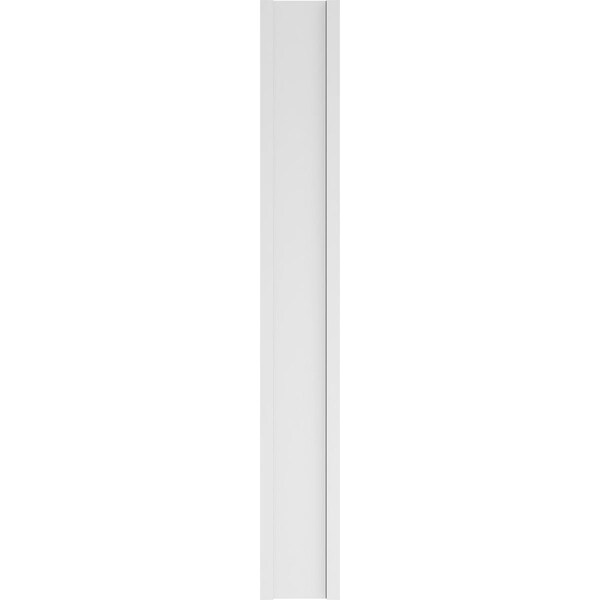 Ekena Millwork Raised Panel PVC Pilaster w/Decorative Capital & Base, 12"W x 90"H x 2"P - PILP12X090RP02-2