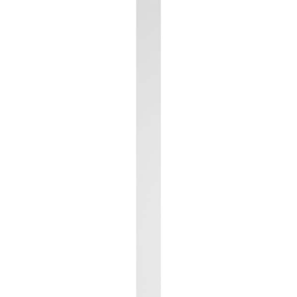 Ekena Millwork Plain PVC Pilaster w/Standard Capital & Base, 6"W x 72"H x 2"P - PILP06X072SM01-2