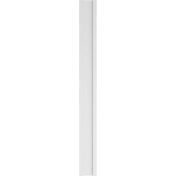 Ekena Millwork Raised Panel PVC Pilaster w/Decorative Capital & Base, 9W x 90H x 2P, PR - PILP09X090RP02-2