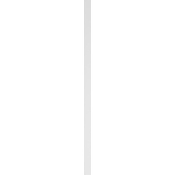 Ekena Millwork Raised Panel PVC Pilaster w/Standard Capital & Base, 5"W x 120"H x 2"P - PILP05X120RP01-2