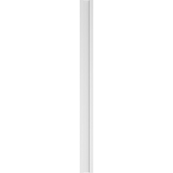 Ekena Millwork Raised Panel PVC Pilaster w/Standard Capital & Base, 7"W x 90"H x 2"P - PILP07X090RP01-2