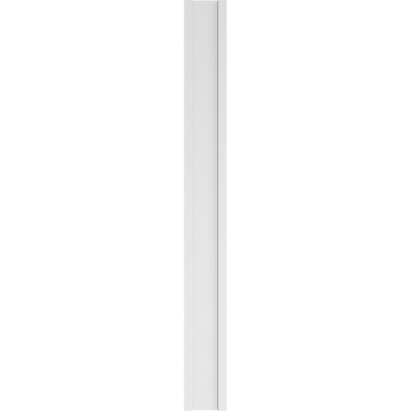 Ekena Millwork Two Equal Raised Panel PVC Pilaster w/Decorative Capital & Base, 10"W x 96"H x 2"P - PILP10X096DRP02-2