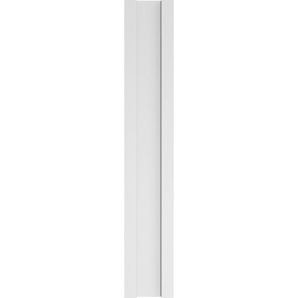 Ekena Millwork Fluted PVC Pilaster w/Standard Capital & Base, 8"W x 48"H x 2"P - PILP08X048FL01-2