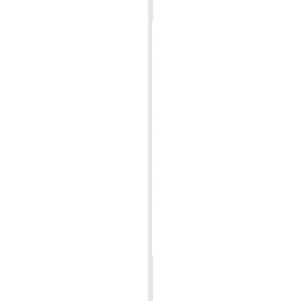 Ekena Millwork Flat Panel PVC Pilaster w/Standard Capital & Base, 5"W x 120"H x 2"P - PILP05X120FP01-2
