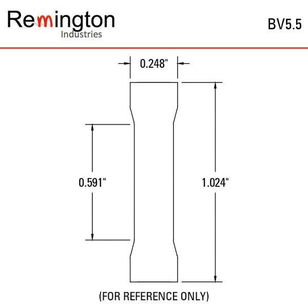 Terminales para cable, aislados con PVC, calibre 10-12 AWG, color amarillo, 100 piezas - BV5.5-100.