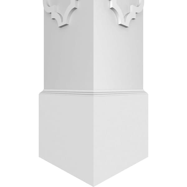 Ekena Millwork Craftsman Classic Square Non-Tapered Large Marrakesh Fretwork Column - CC1208ENMKLCSCS