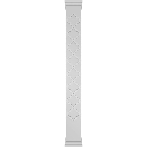 Ekena Millwork Craftsman Classic Square Non-Tapered Large Marrakesh Fretwork Column - CC1009ENMKLPRPR