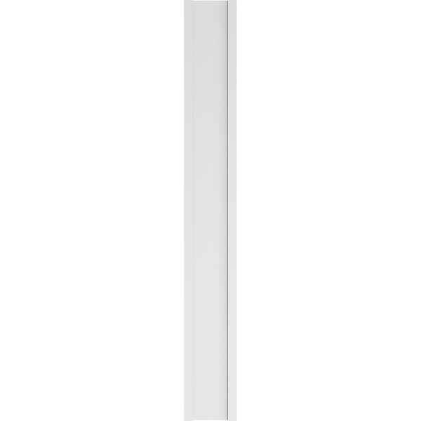 Ekena Millwork Fluted PVC Pilaster w/Decorative Capital & Base, 12"W x 96"H x 2"P - PILP12X096FL02-2