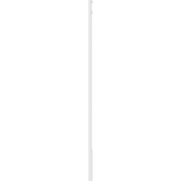 Ekena Millwork Plain PVC Pilaster w/Decorative Capital & Base, 5W x 82H x 2P, PR - PILP05X082SM02-2