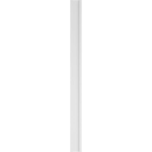 Ekena Millwork Plain PVC Pilaster w/Standard Capital & Base, 9"W x 120"H x 2"P - PILP09X120SM01-2
