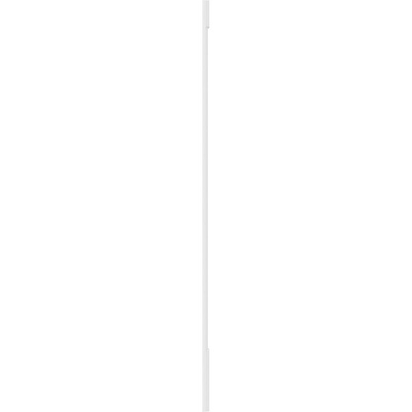 Ekena Millwork Plain PVC Pilaster w/Standard Capital & Base, 6"W x 120"H x 2"P - PILP06X120SM01-2