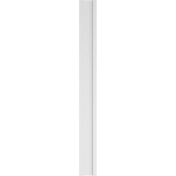 Ekena Millwork Raised Panel PVC Pilaster w/Standard Capital & Base, 9"W x 90"H x 2"P - PILP09X090RP01-2