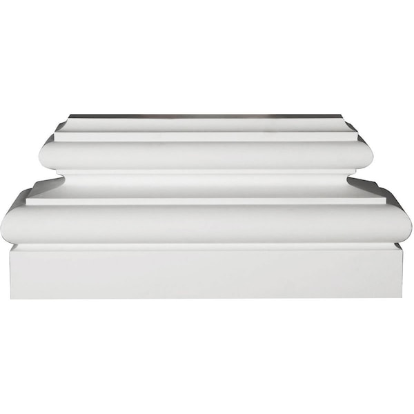 Ekena Millwork 37 7/8"W x 11 5/8"H x 2 1/2"P Traditional Base - BASE37X11X02TR