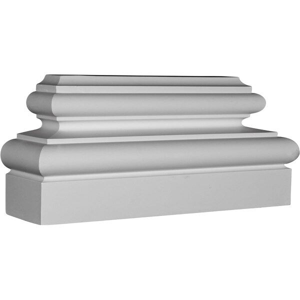 Ekena Millwork 37 7/8"W x 11 5/8"H x 2 1/2"P Traditional Base - BASE37X11X02TR
