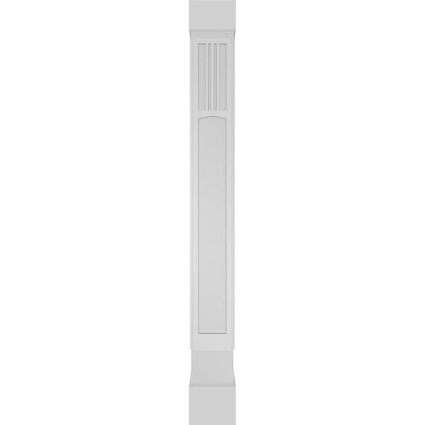 Ekena Millwork Craftsman Classic Square Non-Tapered San Miguel Mission Style Fretwork Column - CC0810ENSMDCSCS