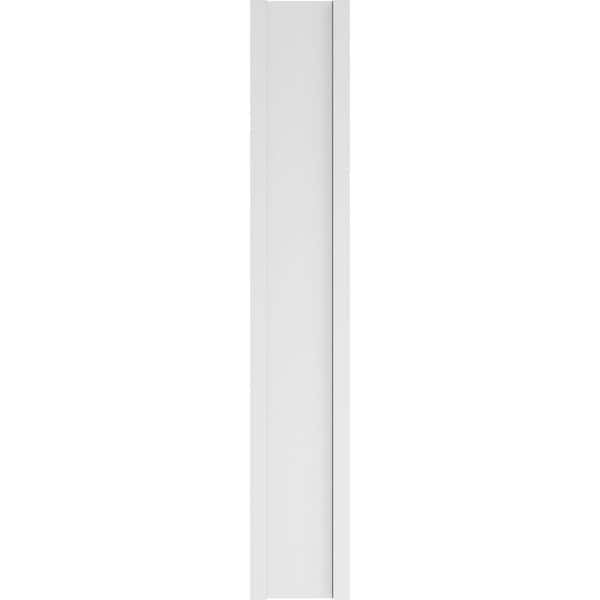 Ekena Millwork Raised Panel PVC Pilaster w/Standard Capital & Base, 12"W x 72"H x 2"P - PILP12X072RP01-2