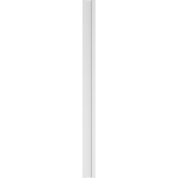 Ekena Millwork Fluted PVC Pilaster w/Standard Capital & Base, 7"W x 96"H x 2"P - PILP07X096FL01-2
