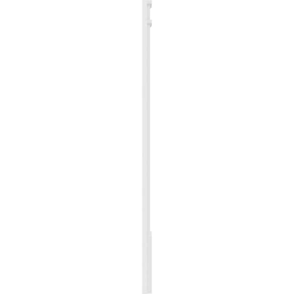 Ekena Millwork Fluted PVC Pilaster w/Decorative Capital & Base, 9"W x 60"H x 2"P - PILP09X060FL02-2