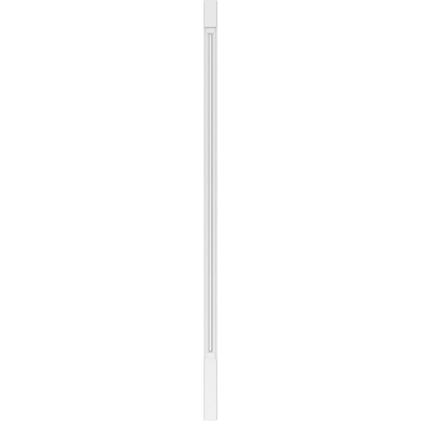 Ekena Millwork Raised Panel PVC Pilaster w/Standard Capital & Base, 4"W x 120"H x 2"P - PILP04X120RP01-2