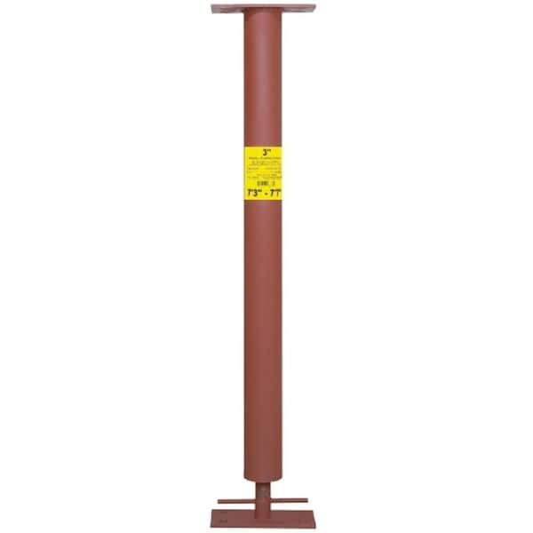 Marshall Stamping Extend-O-Column Series Round Column, 7 ft to 7 ft 4 in - AC370/3704