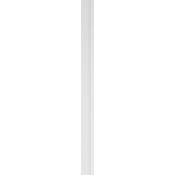 Ekena Millwork Two Equal Raised Panel PVC Pilaster w/Decorative Capital & Base, 9W x 120H x 2P, PR - PILP09X120DRP02-2