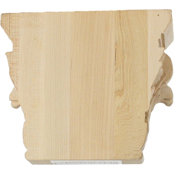 Ekena Millwork 6 1/2"W x 4 3/8"BW x 2 1/2"D x 5 1/2"H Small Chesterfield Capital, Cherry - CAP06X02X05CHCH