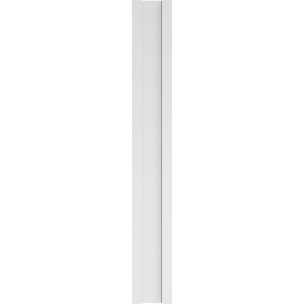 Ekena Millwork Flat Panel PVC Pilaster w/Standard Capital & Base, 8"W x 60"H x 2"P - PILP08X060FP01-2