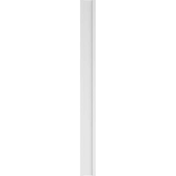 Ekena Millwork Plain PVC Pilaster w/Standard Capital & Base, 9"W x 102"H x 2"P - PILP09X102SM01-2